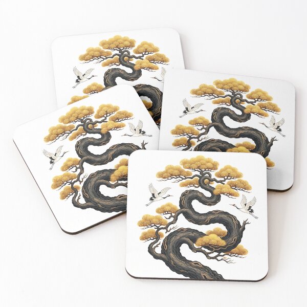 Item preview, Golden Dragon Pine of Prosperity designed and sold by K-Tradition.
