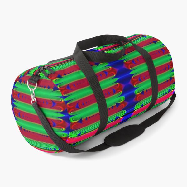 Item preview, Abstract Pattern "Red and green stripes" designed and sold by Gluecknika.
