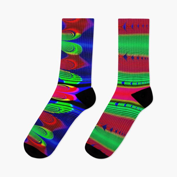Item preview, Abstract Pattern "Red and green stripes" designed and sold by Gluecknika.
