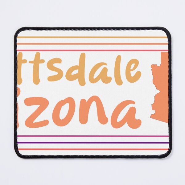 Item preview, Scottsdale Arizona City Marked On State Map designed and sold by TheIconSmith.