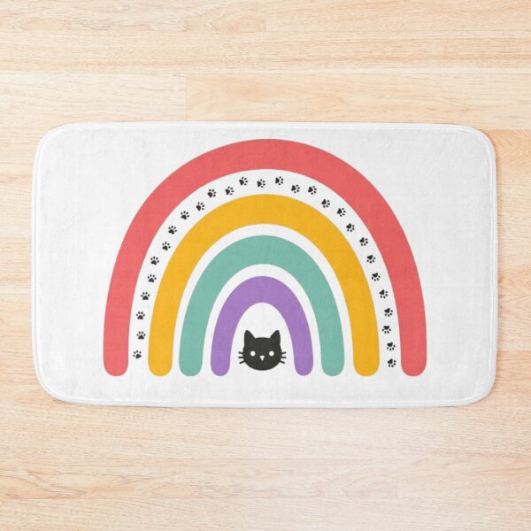 Item preview, rainbow kitten designed and sold by Snurly.
