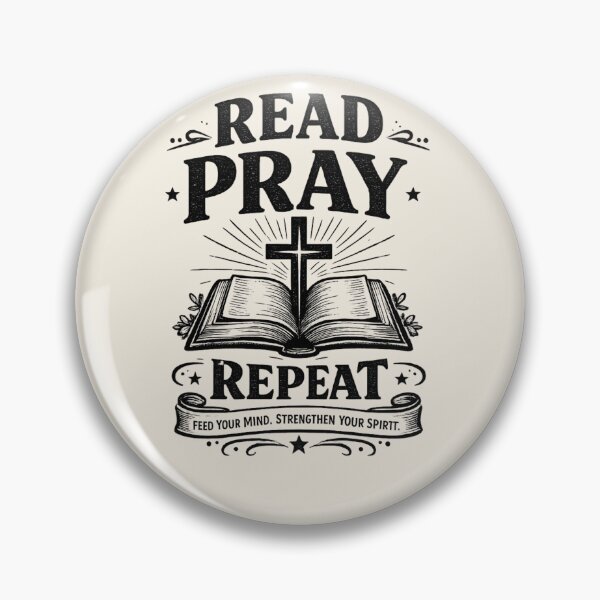 Item preview, Read Pray Repeat Christian Faith Design | Bible Study Christian Gift | Scripture Reader Shirt designed and sold by astersgraphics.