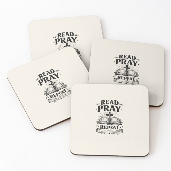 Item preview, Read Pray Repeat Christian Faith Design | Bible Study Christian Gift | Scripture Reader Shirt designed and sold by astersgraphics.