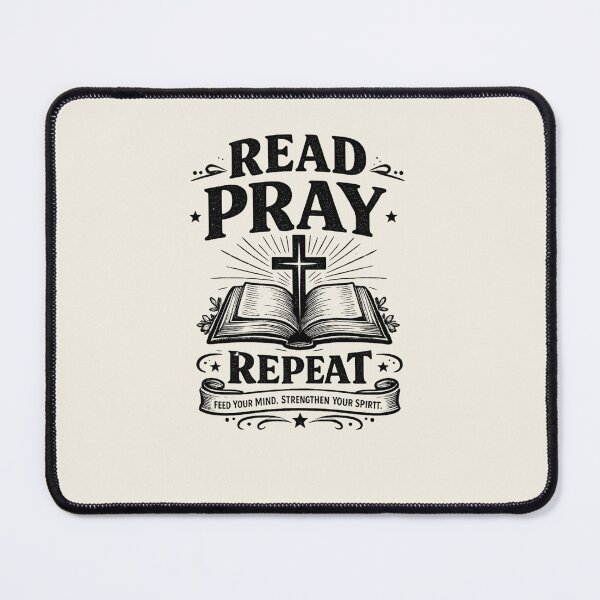 Item preview, Read Pray Repeat Christian Faith Design | Bible Study Christian Gift | Scripture Reader Shirt designed and sold by astersgraphics.