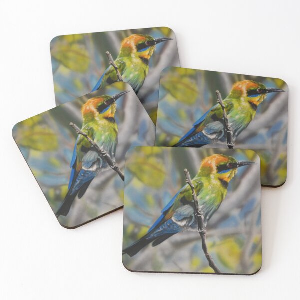 Item preview, Rainbow bee-eater designed and sold by Samgalerart.