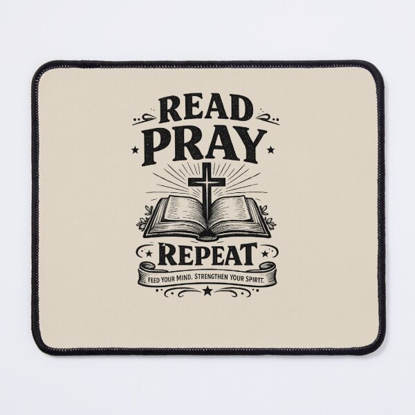 Item preview, Read Pray Repeat Christian Faith Design | Bible Study Christian Gift | Scripture Reader Shirt designed and sold by astersgraphics.