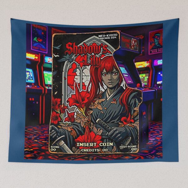 Item preview, Retro Arcade capter Themed Decor designed and sold by Cyber-ART-Studio.