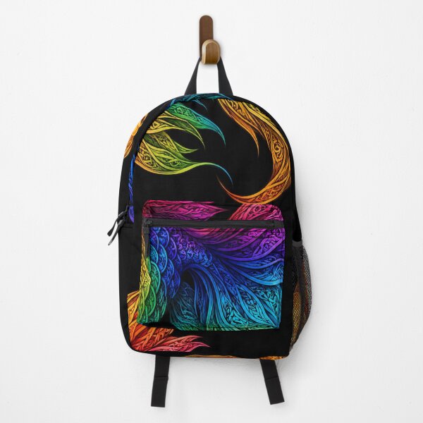 Item preview, Rainbow Ornate Goldfish – Vibrant Fantasy Fish Art designed and sold by Karszul.