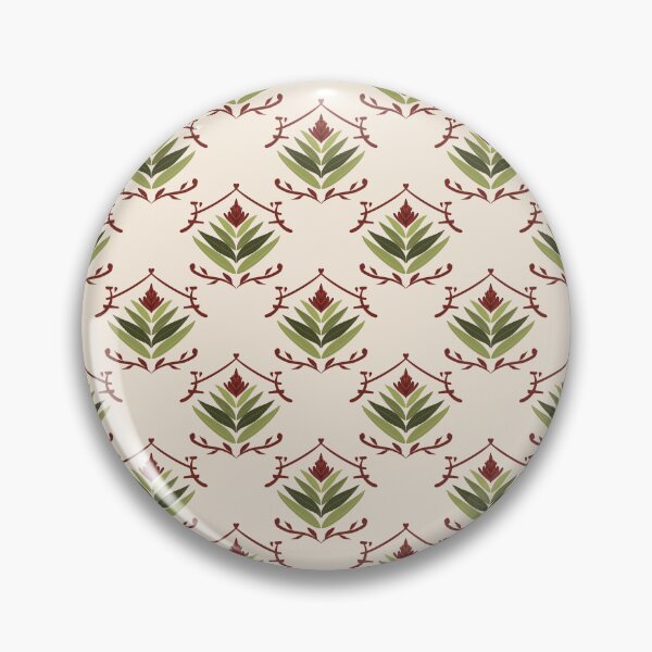 Item preview, Mori no Hana Japanese Inspired Folk Botanical Pattern designed and sold by Almanzart.