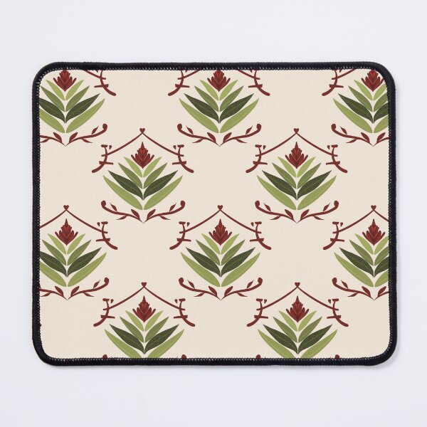 Item preview, Mori no Hana Japanese Inspired Folk Botanical Pattern designed and sold by Almanzart.