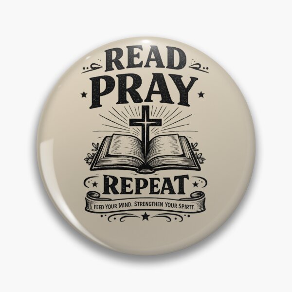 Item preview, Read Pray Repeat Christian Faith Design | Bible Study Christian Gift | Scripture Reader Shirt designed and sold by astersgraphics.