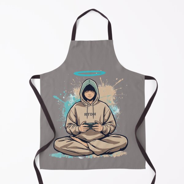 Item preview, The Gamer Monk Zen Urban Streetwear Design designed and sold by aminomen.