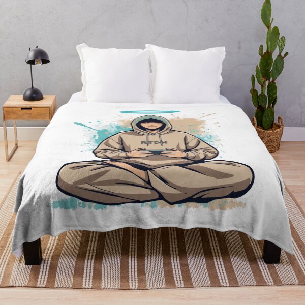 Item preview, The Gamer Monk Zen Urban Streetwear Design designed and sold by aminomen.