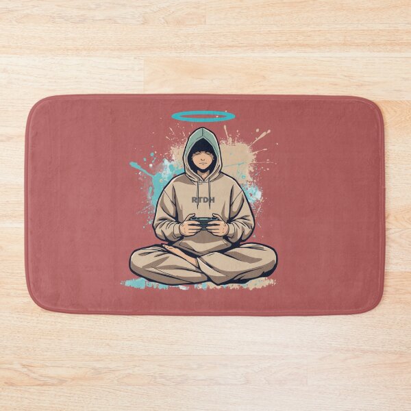 Item preview, The Gamer Monk Zen Urban Streetwear Design designed and sold by aminomen.