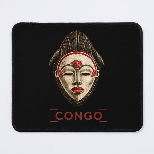 Item preview, Congo Tribal Mask | African Heritage Art Balumbu people. designed and sold by Schulz Lightprint Studio.