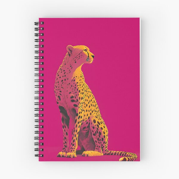 Item preview, pink wild cheetah designed and sold by Creativity  Island.