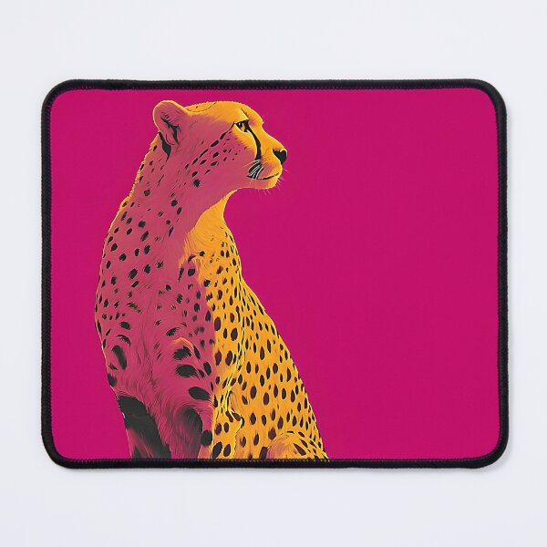 Item preview, pink wild cheetah designed and sold by Creativity  Island.
