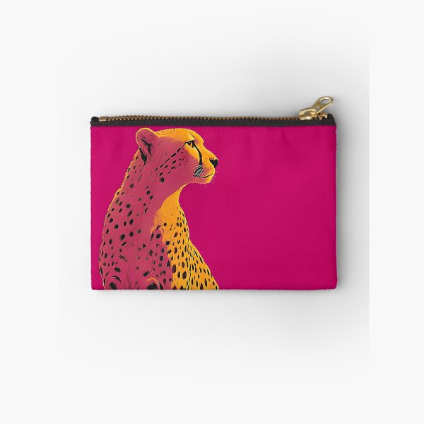 Item preview, pink wild cheetah designed and sold by Creativity  Island.
