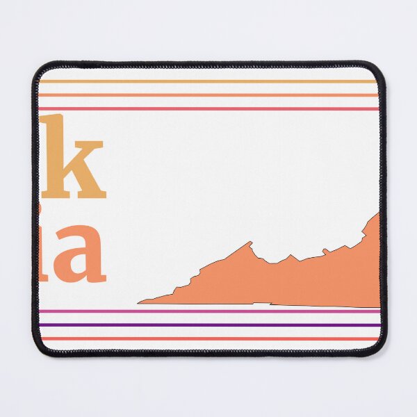 Item preview, Norfolk Virginia City Marked On State Map designed and sold by TheIconSmith.