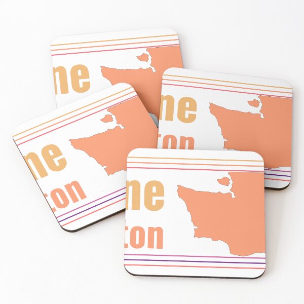 Item preview, Spokane Washington City Marked On State Map designed and sold by TheIconSmith.