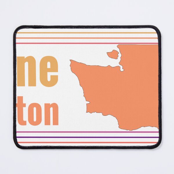 Item preview, Spokane Washington City Marked On State Map designed and sold by TheIconSmith.