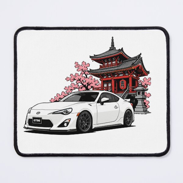 Item preview, Toyota GT86 Japanese Temple Sakura Design designed and sold by Slammed Sketches.