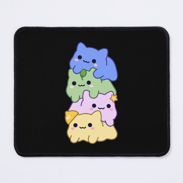 Item preview, Mochi Cute Kawaii Cat Octopus Blobs Stack designed and sold by MimochiStudio.
