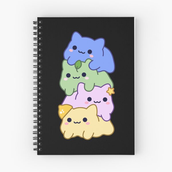 Item preview, Mochi Cute Kawaii Cat Octopus Blobs Stack designed and sold by MimochiStudio.