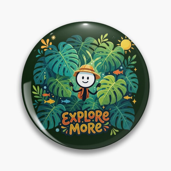Item preview, Explore More | Tropical Stickman Adventure designed and sold by Chroma Dreams .