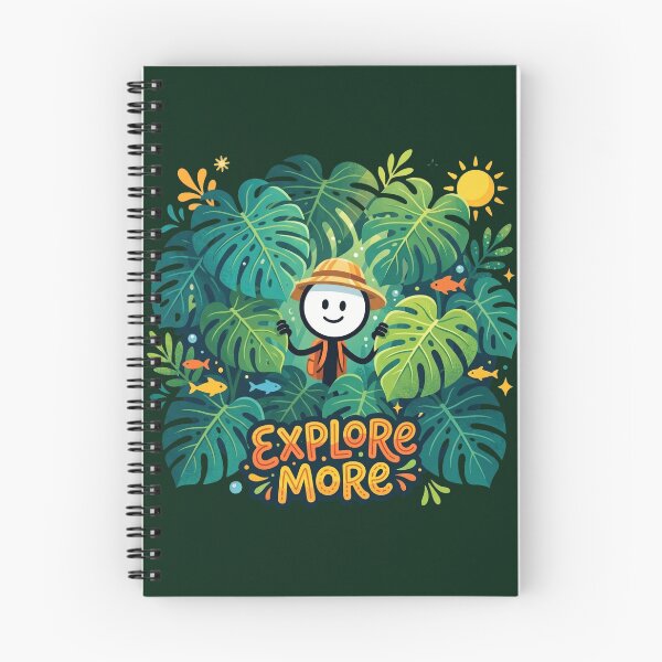 Item preview, Explore More | Tropical Stickman Adventure designed and sold by Chroma Dreams .