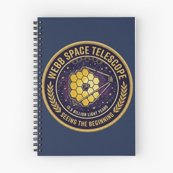 Item preview, Webb Space Telescope Patch Seeing the Beginning designed and sold by CalmCapy Co.