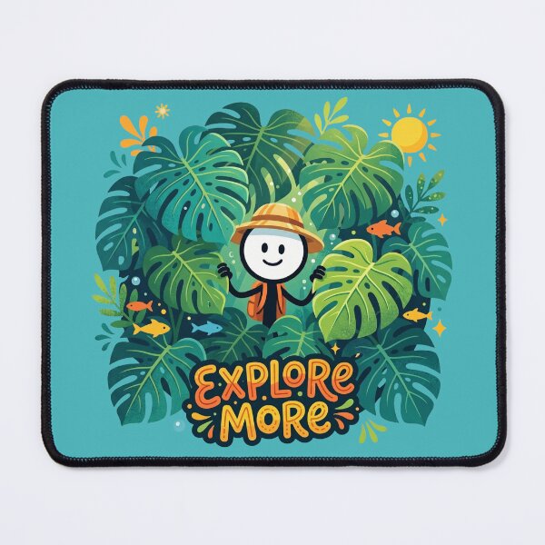 Item preview, Explore More | Tropical Stickman Adventure designed and sold by Chroma Dreams .