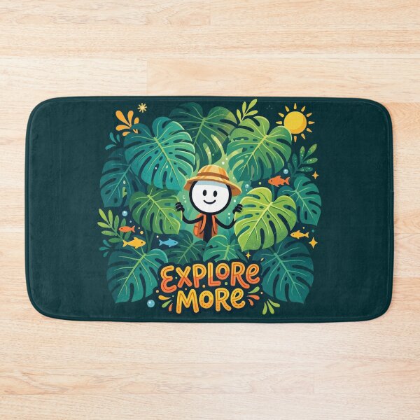 Item preview, Explore More | Tropical Stickman Adventure designed and sold by Chroma Dreams .