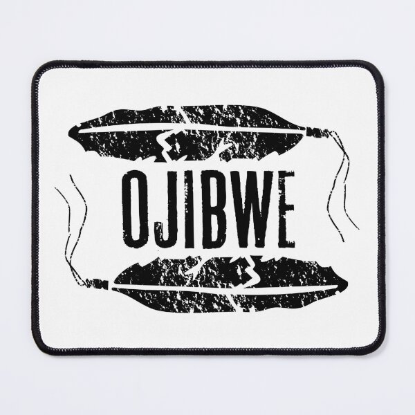 Item preview, Ojibwe Black Vintage Feathers Tribes designed and sold by helenacooper.