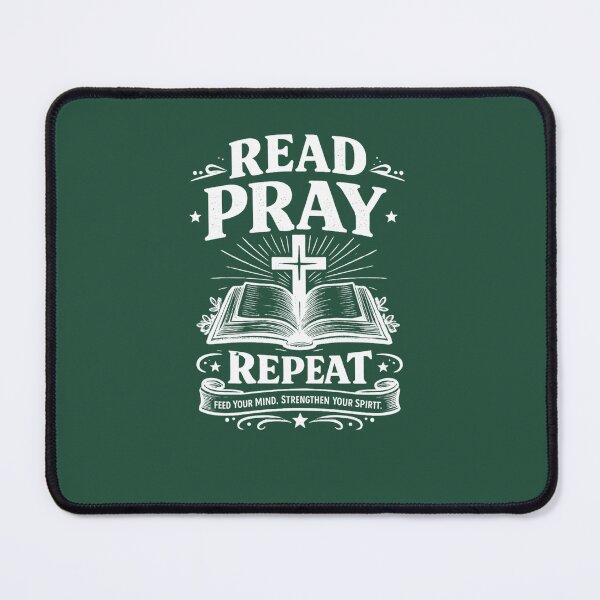 Item preview, Read Pray Repeat Christian Faith Design | Bible Study Christian Gift | Scripture Reader Shirt designed and sold by astersgraphics.