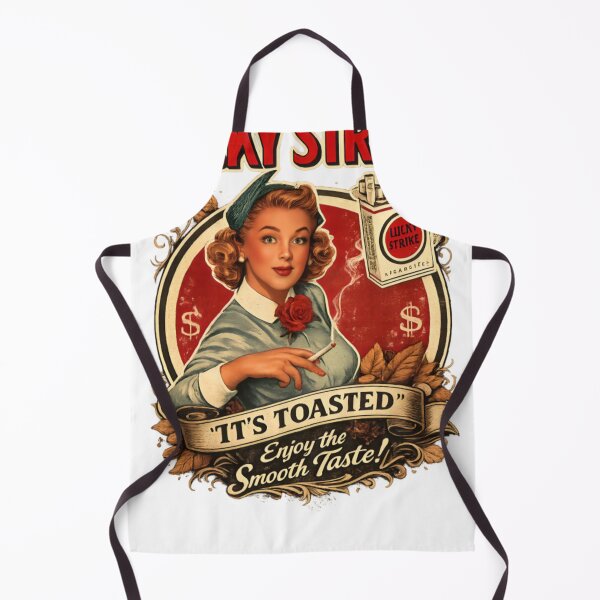 Item preview, Lucky Strike Vintage Pin-Up Girl Retro Tobacco Style Graphic designed and sold by CatLovers Studio.