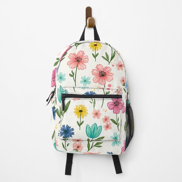 Item preview, Soft Romantic Cute Hand-Drawn Flowers Seamless Pattern designed and sold by GrinGalore.
