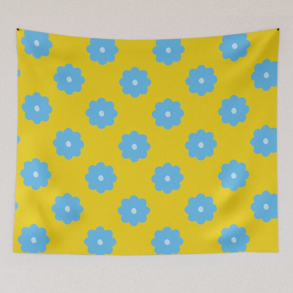 Item preview, Sunny Blue Blooms designed and sold by Farnwirbel – Art.