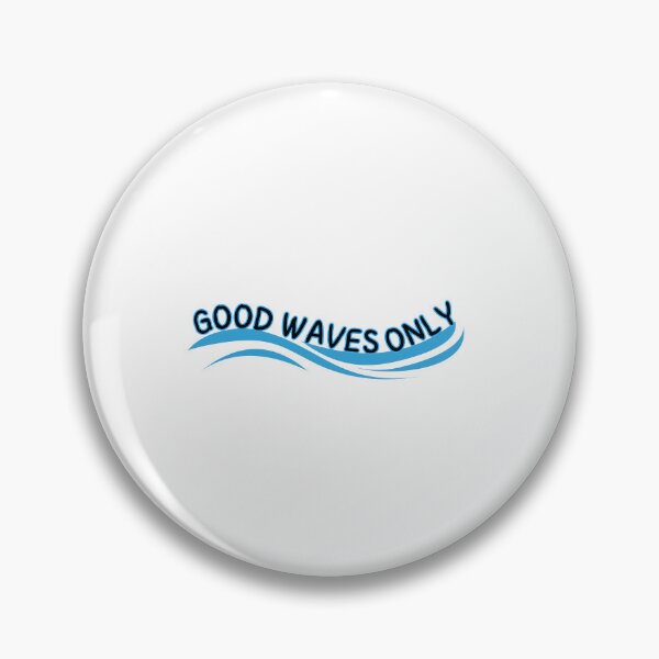 Item preview, Good Waves Only – Coastal Summer Typography designed and sold by alaa9898.