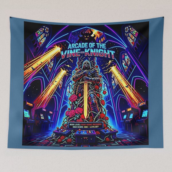 Item preview, Retro Arcade capter Themed Decor designed and sold by Cyber-ART-Studio.