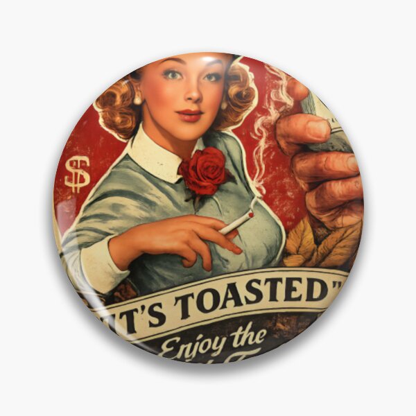 Item preview, Lucky Strike Vintage Pin-Up Girl Retro Tobacco Style Graphic designed and sold by CatLovers Studio.