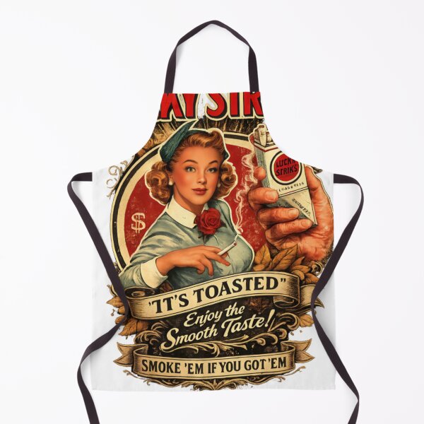 Item preview, Lucky Strike Vintage Pin-Up Girl Retro Tobacco Style Graphic designed and sold by CatLovers Studio.