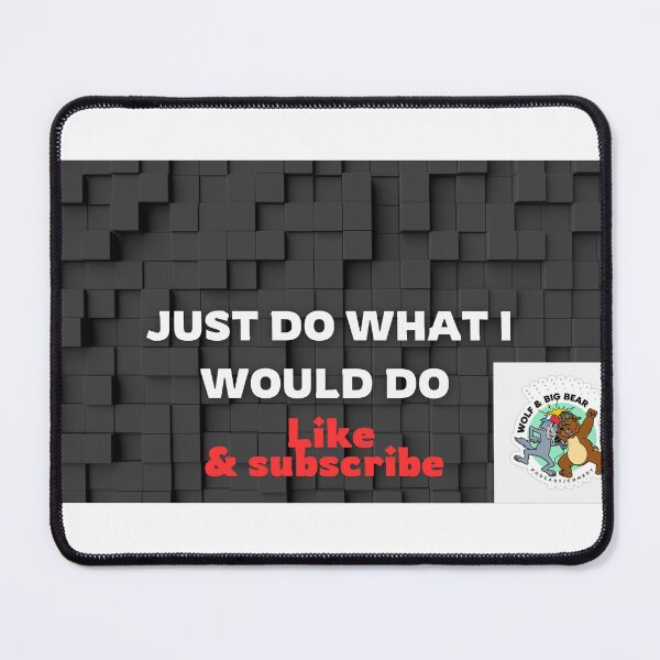 Item preview, Wolf and Big Bear Just do What I would do  designed and sold by Lance Ross.