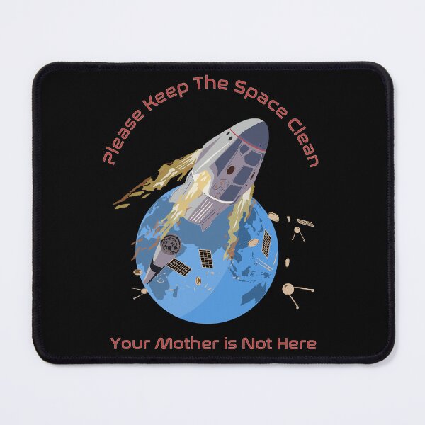 Item preview, Space Junk Awareness Illustration designed and sold by Ngeblart.