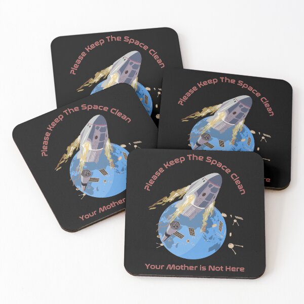 Item preview, Space Junk Awareness Illustration designed and sold by Ngeblart.