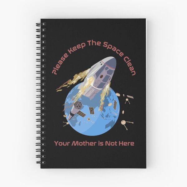 Item preview, Space Junk Awareness Illustration designed and sold by Ngeblart.