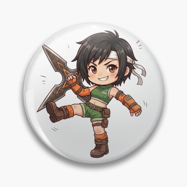 Item preview, Chibi Yuffie designed and sold by Solace Sparkles.