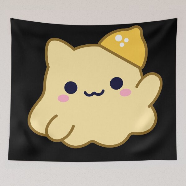 Item preview, Lemmi Yellow Cute Kawaii Cat Octopus Blob designed and sold by MimochiStudio.