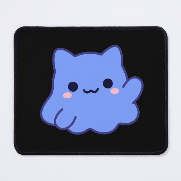 Item preview, Mochi Blue Cute Kawaii Cat Octopus Blob designed and sold by MimochiStudio.