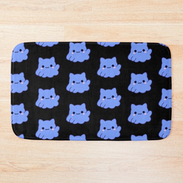 Item preview, Mochi Blue Cute Kawaii Cat Octopus Blob designed and sold by MimochiStudio.